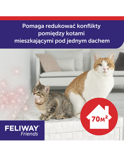 FELIWAY Friends Diffúzor + utántöltő feromonok macska konfliktusokhoz