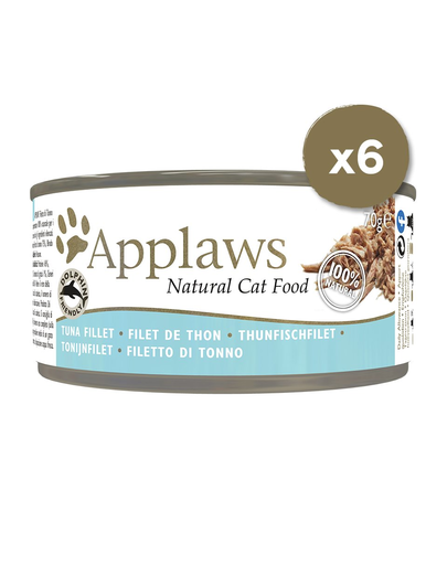APPLAWS Cat Tin 6 x 70 g Tonhal filé