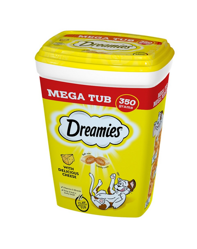 DREAMIES Mega Box 2x350g Macska csemege finom sajttal