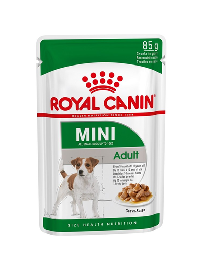 ROYAL CANIN MINI ADULT 12x85g - nedves táp kistestű felnőtt kutya részére