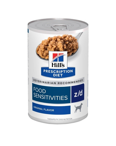 HILL'S Prescription Diet Canine z/d 370 g élelmiszer-intoleranciák esetén [CLONE]