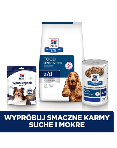 HILL'S Prescription Diet Canine z/d 370 g élelmiszer-intoleranciák esetén [CLONE]
