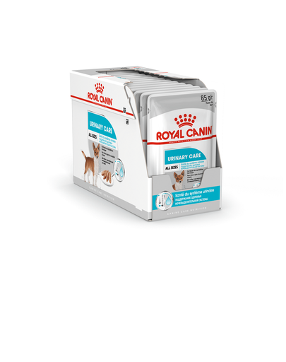 ROYAL CANIN URINARY CARE - nedves táp felnőtt kutyák részére az alsó hugyúti problémák megelőzéséért 12 x 85g