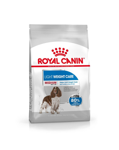 ROYAL CANIN MEDIUM LIGHT WEIGHT CARE - száraz táp hízásra hajlamos, közepes testű felnőtt kutyák részére 3 kg