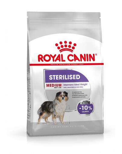 ROYAL CANIN MEDIUM STERILISED 12kg - száraz táp ivartalanított, közepes testű felnőtt kutyák részére