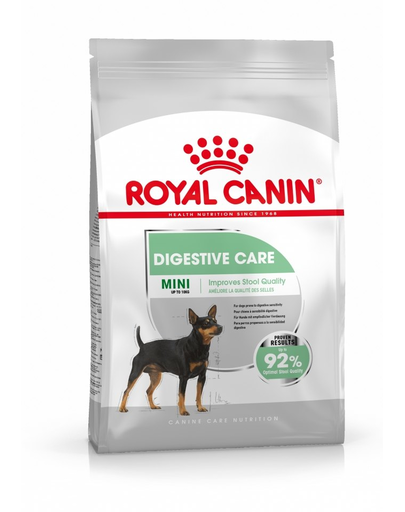 ROYAL CANIN MINI DIGESTIVE CARE - száraz táp érzékeny emésztésű, kistestű felnőtt kutyák részére 8 kg