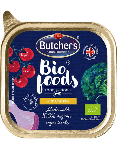 BUTCHER'S BIO foods csirke tálca 150 g