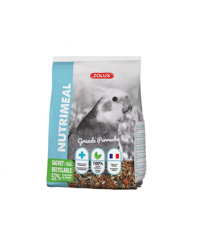 ZOLUX NUTRIMEAL 3 mix nagypapagájok számára 800 g