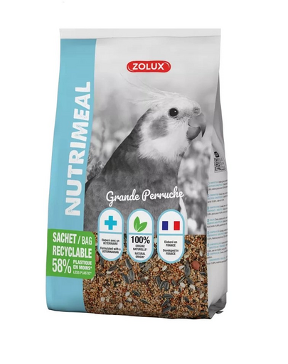 ZOLUX NUTRIMEAL 3 mix nagypapagájok számára 2,5kg