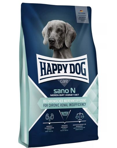 HAPPY DOG Sano N Száraztáp a vese támogatására 2x7,5 kg