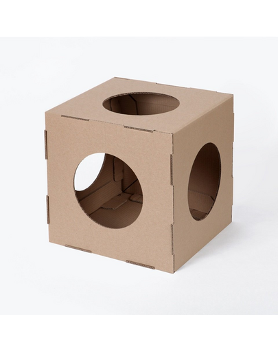 CARTON+ PETS Ikrek karton moduláris macskaházak