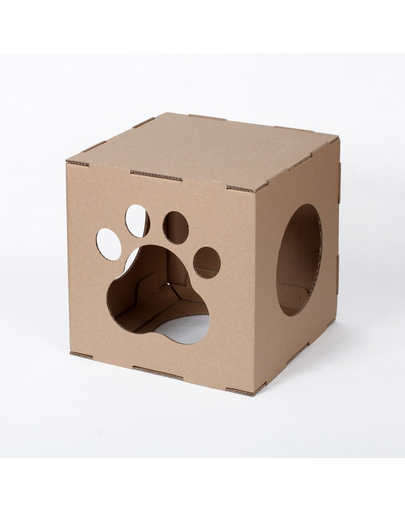 CARTON+ PETS Ikrek karton moduláris macskaházak