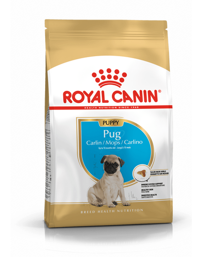 ROYAL CANIN PUG JUNIOR - Mopsz kölyök kutya száraz táp 1,5 kg