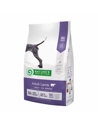 NATURES PROTECTION Adult Lamb All breed dog 4 kg
