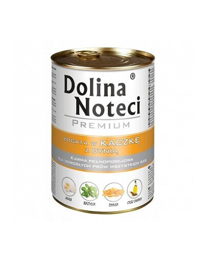 DOLINA NOTECI Prémium eledel kacsa tökkel 400 g