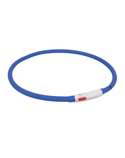 TRIXIE Luminous USB karszalag XS-XL királykék