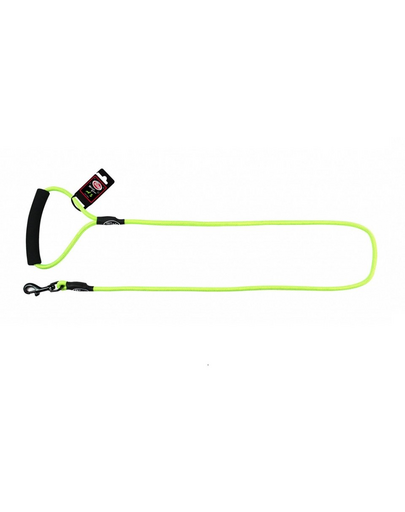 PET NOVA Nylon póráz fogantyúval, zsinór hossza 120 cm / 0,8 cm, világoszöld