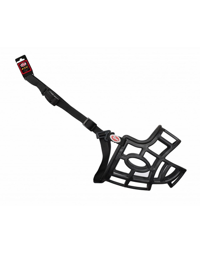 PET NOVA XXL rugalmas műanyag szájkosár, orr 44,5 cm, pánt 62–87 cm