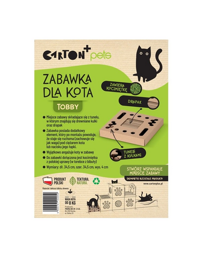 CARTON+ PETS Tobby interaktív játék