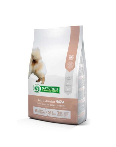 NATURES PROTECTION Mini Junior Poultry Small Breed Dog 2 kg