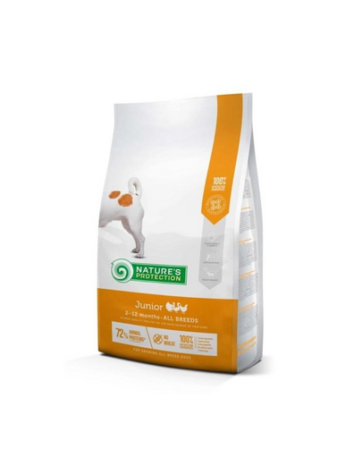 NATURES PROTECTION Junior Poultry All Breed Dog 2 kg