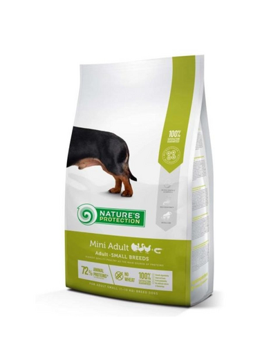 NATURES PROTECTION Mini Adult Poultry with Krill Small Breed Dog 2 kg