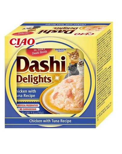 INABA Cat Dashi Delights Csirke és tonhal 70 g