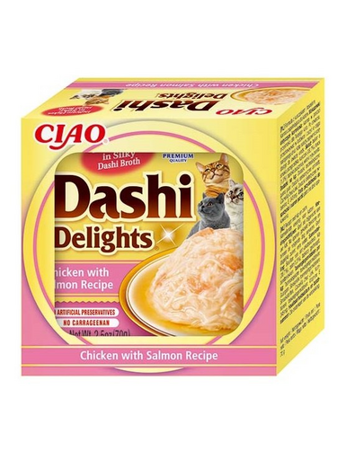 INABA Cat Dashi Delights Lazac 70 g