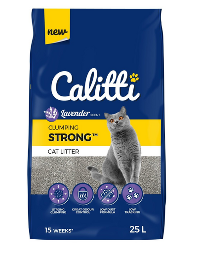 CALITTI Strong Bentonit macskaalom levendula 25 l