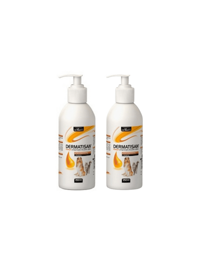 VET-AGRO Dermatisan Vérhas elleni sampon bioszulfurral 250 ml + 1  INGYENESEN
