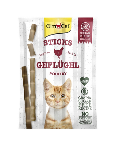 GIMCAT Sticks Poultry 4db baromfi pálcika