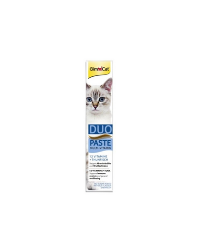 GIMCAT Duo Multi-Vitamin Paste 50 g tonhal és 12 vitamin