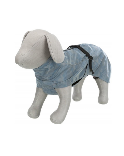 TRIXIE Lunas esőkabát S 33 cm ezüst/kék