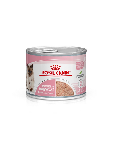 ROYAL CANIN BABYCAT INSTINCTIVE - kölyök macska pépes nedves táp 10 12x195g
