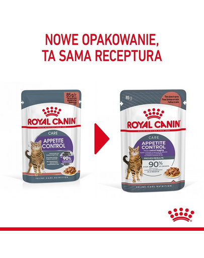 ROYAL CANIN Appetite Control Gravy 24x85 g nedves eledel felnőtt, túlzott étvágyú macskáknak