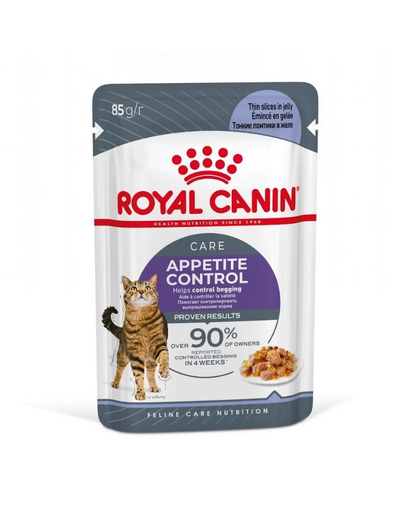 ROYAL CANIN Appetite Control Jelly 85 g felnőtt túlzott étvágyú macskák esetében