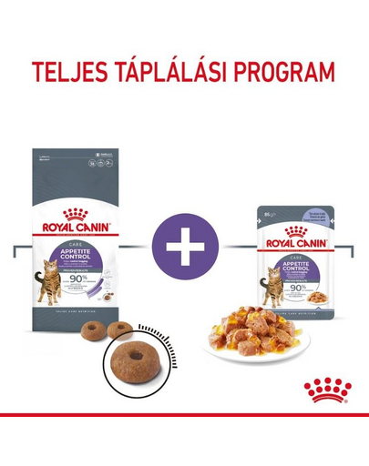 ROYAL CANIN Appetite Control Jelly 85 g felnőtt túlzott étvágyú macskák esetében