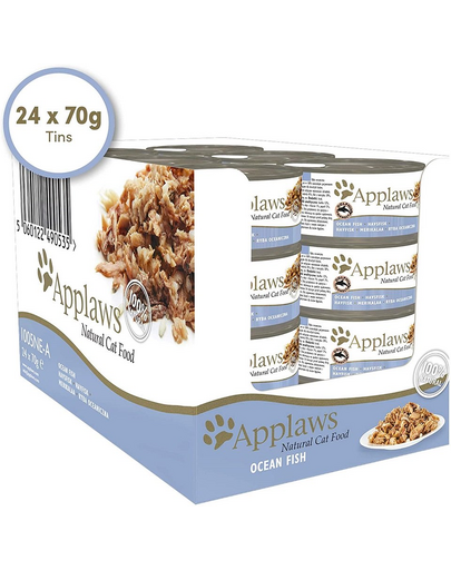 APPLAWS Cat Tin Ocean Fish 24x70g óceáni halak
