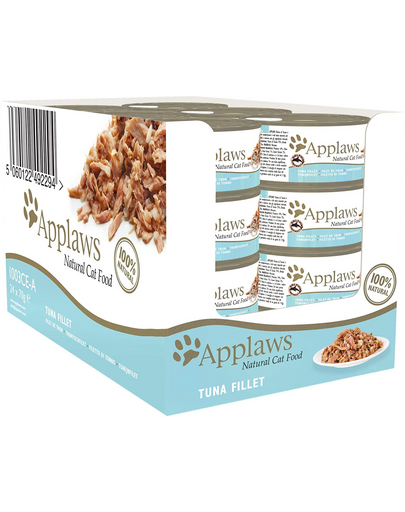 APPLAWS Tin Kitten Tuna 24x70g nedves macskaeledel tonhal