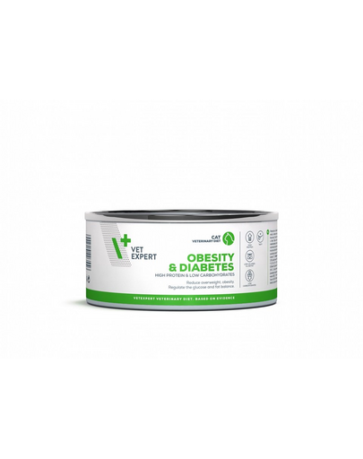 VET EXPERT Veterinary Diet Cat Obesity&Diabetes 100 g