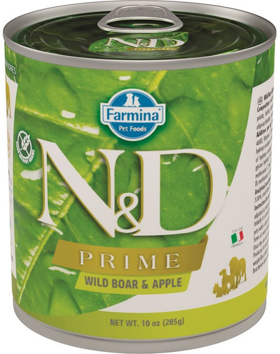 FARMINA N&DPrime Dog boar & apple 285 g
