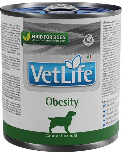 FARMINA VetLife Natural Diet Dog Obesity diétás kutyatáp 300 g