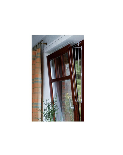 TRIXIE Fehér ferde ablakvédő rács x 2