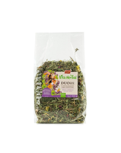 VITAPOL Vita Herbal Duo Snack virágos rét rágcsálók és nyulak számára 400 g