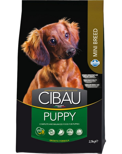 FARMINA Cibau Puppy mini kisméretű kölyökkutyáknak 2,5 kg