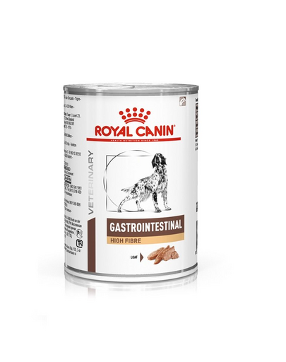 ROYAL CANIN Veterinary Gastrointestinal High Fibre pate 12 x 410g diétás kutyatáp