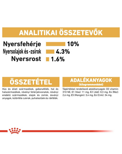 ROYAL CANIN MAINE COON ADULT - Maine Coon felnőtt macska nedves táp 85g x6