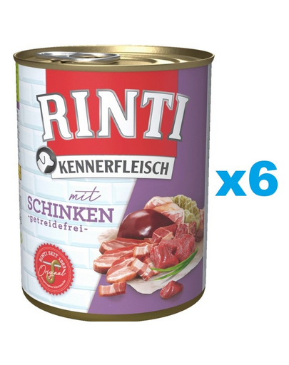 RINTI Kennerfleisch Ham sonkával 6x800 g