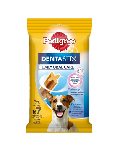 PEDIGREE Jutalomfalat fogászati rudacska, kistermetű kutyáknak Dentastix 110 g x10