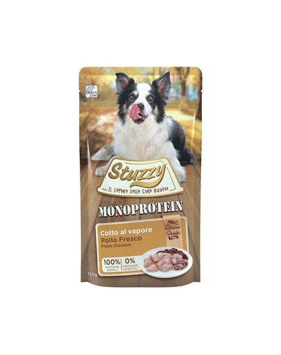 STUZZY Dog Monoprotein Csirke 150 g hipoallergén kutyatáp